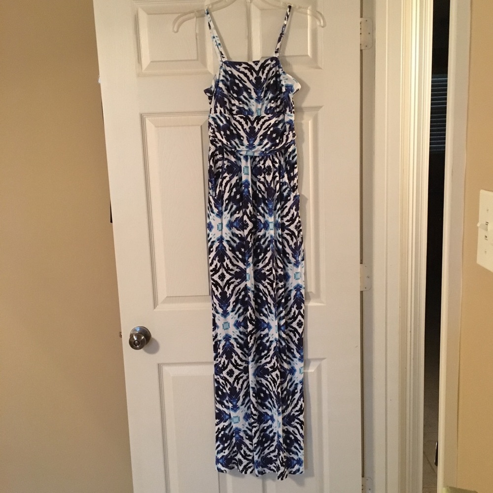 Cynthia Rowley Maxi Dress in shades of Blue S